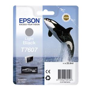 Epson ink cartridge light black T 7607