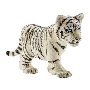 Schleich Wild Life Tiger Cub, white