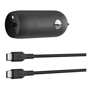 Belkin BOOST Charge 30W USB-C Car-Charger Cab.CCA004bt1MBK-B6