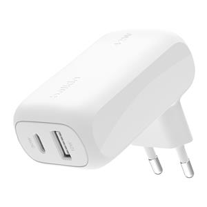 Belkin BOOST Charge 42W Charger 30W USB-C/12W USB-A   WCB009vfWH