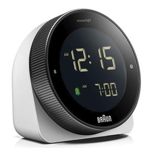 Braun BC 24 W DCF Radio alarm clock white