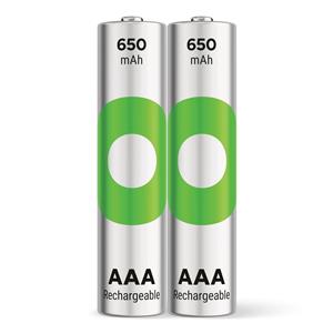 1x2 GP ReCyko NiMH Batteries AAA 650mAh DECT-Telephone