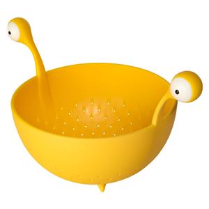 OTOTO Spaghetti Monster yellow Colander