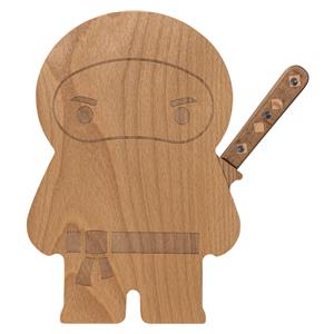 OTOTO Ninja Board Cutting Board & Knife