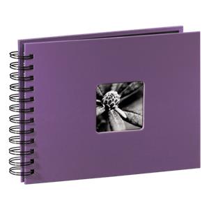 Hama Fine Art Spiral purple 24x17 50 black Pages 94881
