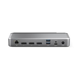 Alogic 100W USB-C DX3 Triple 4K Display Docking Station Space Gr