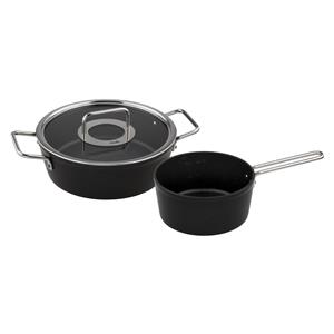 Fissler Adamant Set Pot 24cm Saucepan 18cm