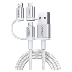 UGREEN 3-in-1 USB2.0-A Multifunction Cable