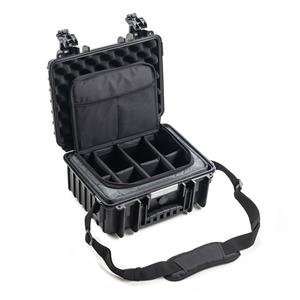 B&W Outdoor Case 3000 schwarz mit Fototasche