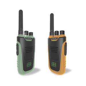 Kidywolf Walkie-Talkies mit Taschenlampe grün/orange