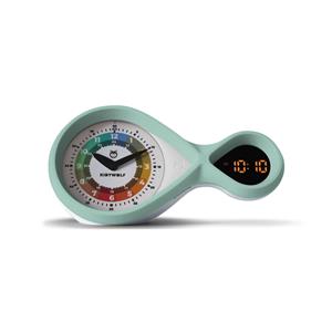 Kidywolf analog & digital Alarm Clock turquoise