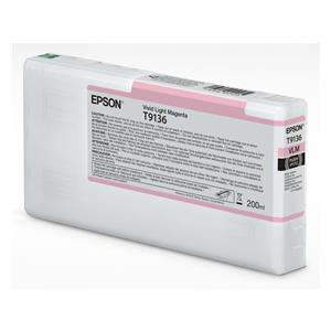 Epson Tintenpatrone vivid light magenta T 913 200 ml     T 9136N