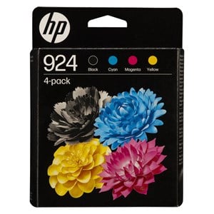 HP 6C3Z1NE 4-Pack BK /C /M /Y No. 924