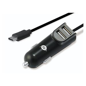 Conceptronic CARDEN05B 2-Port 15,5W USB-Car-Charger