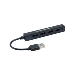 Conceptronic HUBBIES05B 4-Port-USB 2.0-Hub