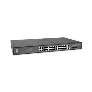 LevelOne GEP-2841 28-Port Smart Gigabit PoE Switch