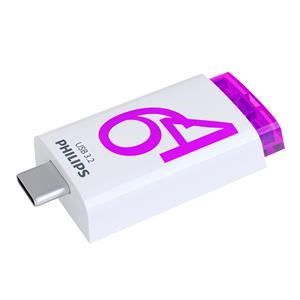 Philips USB 3.2             64GB Click Series Gen 1 USB-C