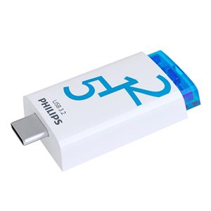 Philips USB 3.2            512GB Click Series Gen 1 USB-C
