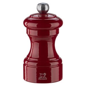 Peugeot Bistro Salzmühle 10 cm Passionsrot lackiert Holz