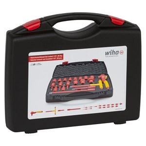 Wiha Ratschenschlüssel Set 1 /2 21-tlg. inkl. Koffer