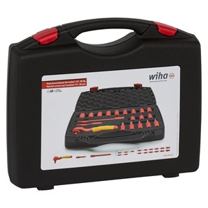 Wiha Ratschenschlüssel Set isoliert 1 /4 21-tlg.