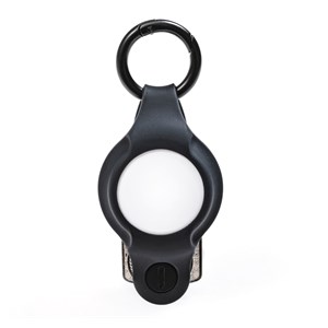 KeySmart AirTag Flex Silicone Case Air Black