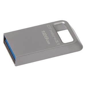 Kingston DTMicro USB 3.1/3.0 Type-A Metal Ultra 128GB