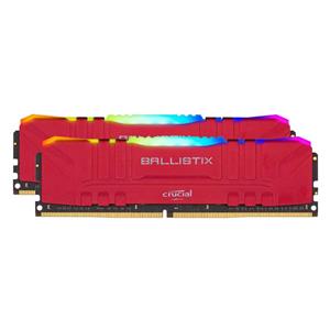Crucial Ballistix Red RGB 16GB DDR4 Kit 3200 (2x8GB) CL16 BL2K8G32C16U4RL