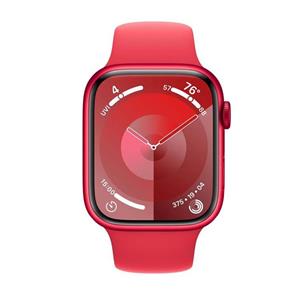 Apple Watch Series 9, 45 mm Red Aluminium Case, Red Sport Band M/L 2