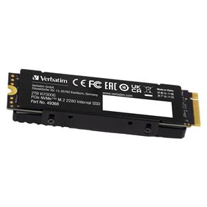 Verbatim Vi7000 PCle NVMe M.2 SSD 2TB                    49368 5