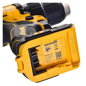 DeWalt DCD708P3T akumulatorska bušilica odvijač 18V, sa 3x5Ah baterije 9