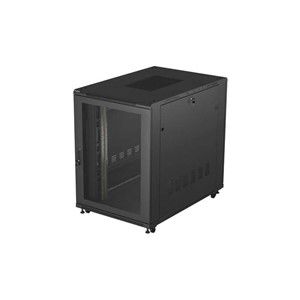 19 22U 800x1200 black standing rack cabinet