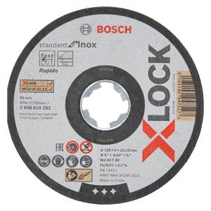 Bosch rezna ploča X-LOCK set 125x1mm Standard za Inox - 1 komad - 2608619262 • ISPORUKA ODMAH