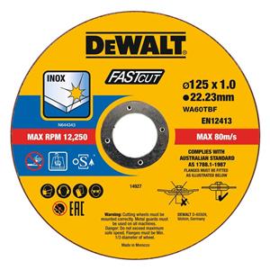 DeWalt DT20540 Disk za rezanje 125 x 1 mm (100 kom) 2