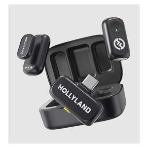 Mikrofon Hollyland Lark A1 Duo-Type-C (s kućištem za punjenje)