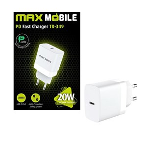 Maxmobile kućni punjač PD QC 3.0 TYPE C, TR-349 20W
