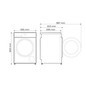 Midea Lunar MF100W80B/W-HR  8/1400 2