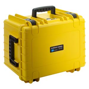 B&W Outdoor Case 5500 with pre-cut foam (SI) yellow 3
