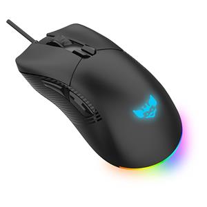 Gaming mouse BYTEZONE Ghost wired / RGB (16,8M colors) / max DPI 19K / optical / paracord cabel (black)