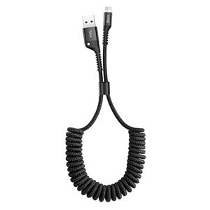 Cable BASEUS Fish Eye USB Lightning / 2A, 1m (black)