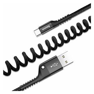 Cable BASEUS Fish Eye USB Type-C / 2A, 1m (Black)