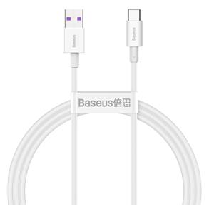 Cable BASEUS Superior Series USB Type-C Fast Charging, 66W, 2M (white)