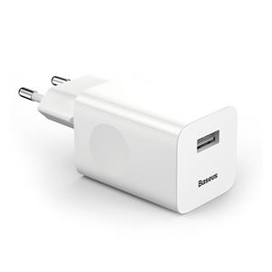 BASEUS charging adapter QC 3.0 24W / 5A (White)
