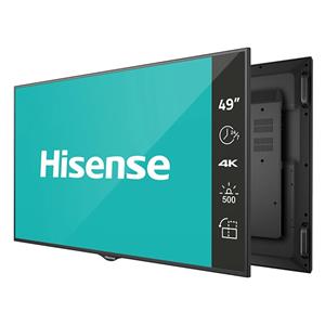 Hisense digital signage display 49BM66AE 49'' / 4K / 500 nits / 60 Hz / (24h / 7 days )