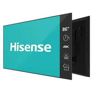 Hisense digital signage display 86DM66D 86" / 4K / 500 nits / 60 Hz / (24h / 7 days )