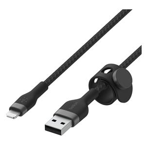 Belkin Flex Lightning/USB-A 1m mfi cert., black CAA010bt1MBK 4