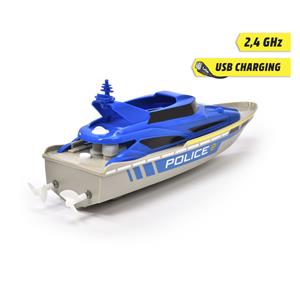 Dickie RC Police Boat 2,4 GHz, RTR        201107003ONL 5