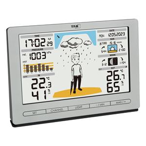 TFA 35.1097.54 silber METEO JACK Funk-Wetterstation 5