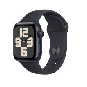 Apple Watch SE 44 mm Midnight Aluminium Case, Midnight Sport Band M/L