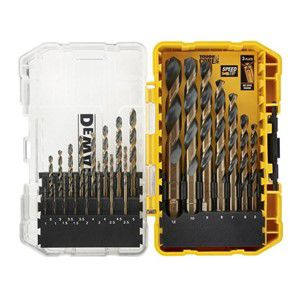 23pc Black&Gold Drill Bit Set